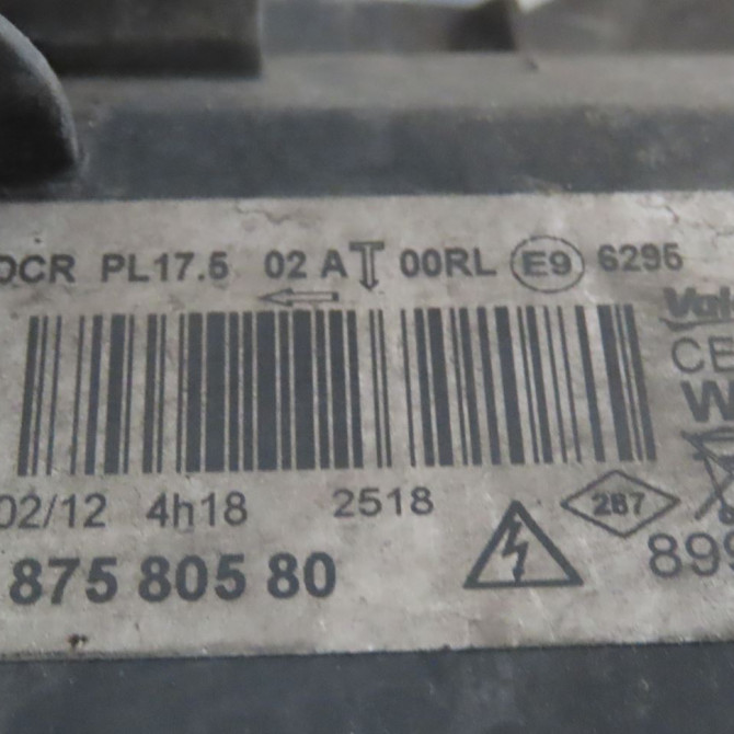 Phare droit occasion  Peugeot 508 SW I (8E_) 2.0 hdi (2010-2018)   9687580580  4