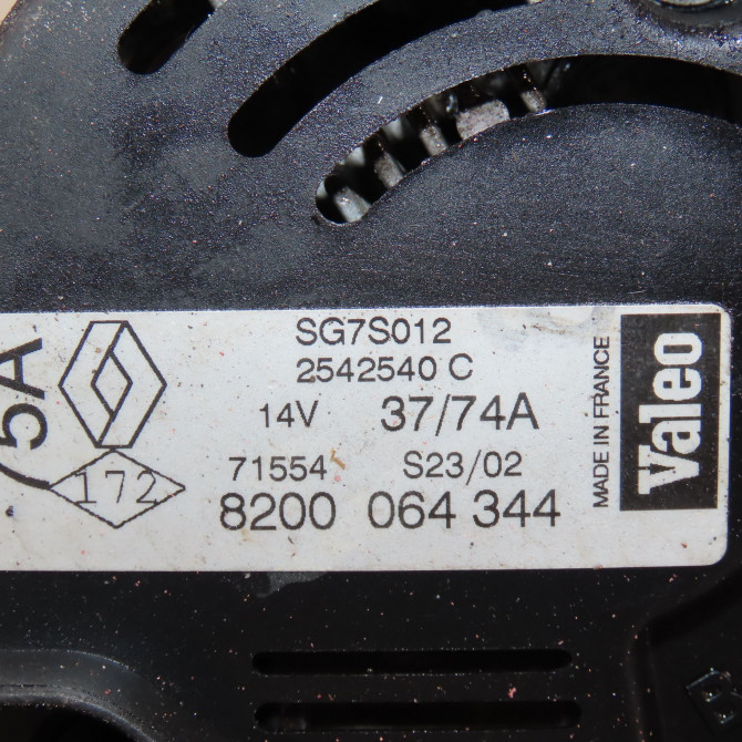 Alternateur occasion  Renault TWINGO I (C06_) 1.2 (c066, c068) (1996-2007) 3 portes   8200064344  2