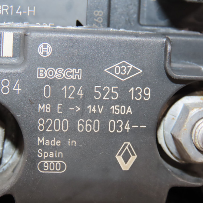 Alternateur occasion  Renault SCÉNIC II (JM0/1_) 1.5 dci (jm1f) (2005-2008)   8200660034  2