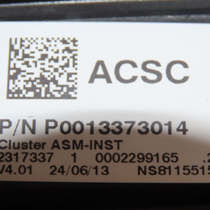Bloc compteurs occasion  Opel CORSA E (X15) 1.3 cdti (08, 68) (2014)   13373014  3