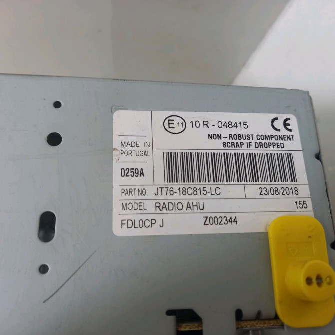 Autoradio occasion  Ford TRANSIT COURIER B460 Camionnette/Monospace 1.5 tdci (2014)   JT76-18C815-LC  4