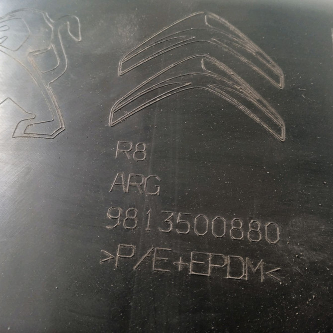 Pare-boue arrière gauche occasion  Peugeot 508 II (FB_, FH_, F3_) 1.5 bluehdi 130 (fbyhzj, fbyhzr) (2018)   9813500880  2