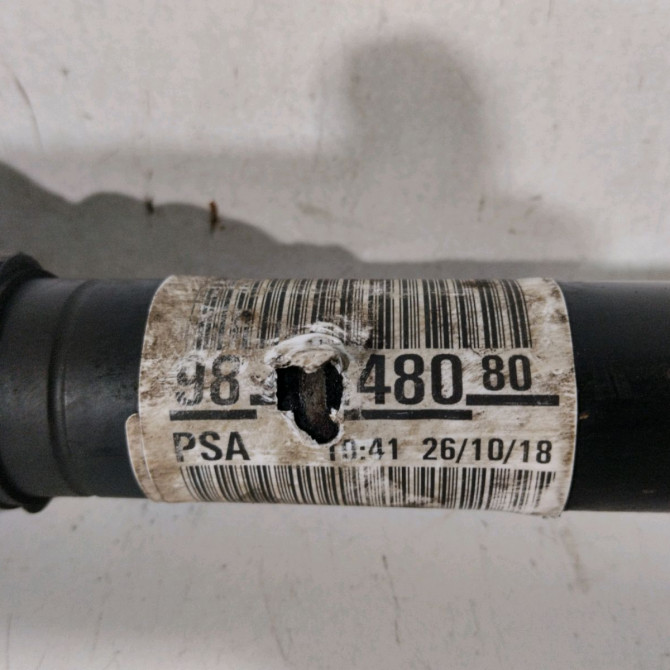 Transmission avant droite occasion  Citroën JUMPY Camionnette (V_) 1.6 bluehdi 115 (2016)   9839532280  2