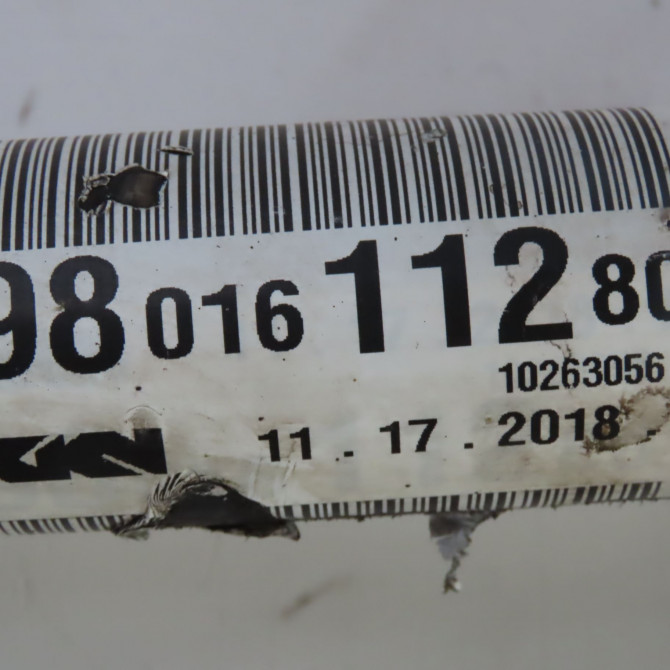 Transmission avant droite occasion  Citroën C3 III (SX) 1.2 vti 82 (2016)   9801611280  2