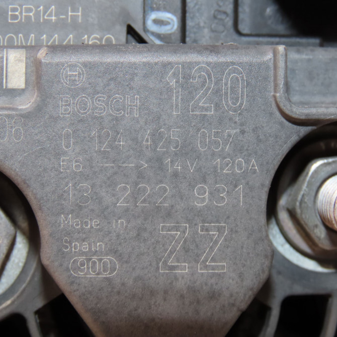 Alternateur occasion  Opel CORSA D (S07) 1.2 (l08, l68) (2006-2014) 5 portes   95520020  2