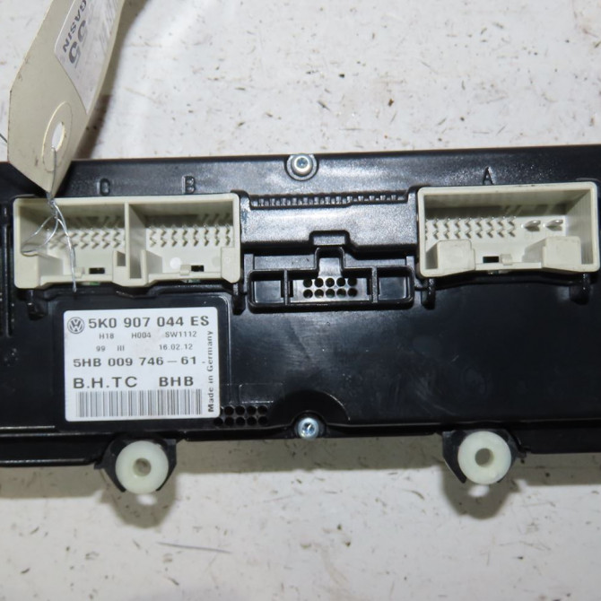 Commande de chauffage occasion  Volkswagen vw GOLF VI (5K1) 2.0 tdi (2008-2013)   5K0907044ES  3