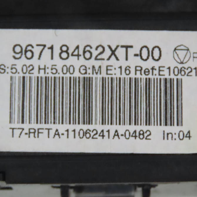 Commande de chauffage occasion  Peugeot 308 I (4A_, 4C_) 1.6 hdi (2007-2014) 5 portes   6452S2  3