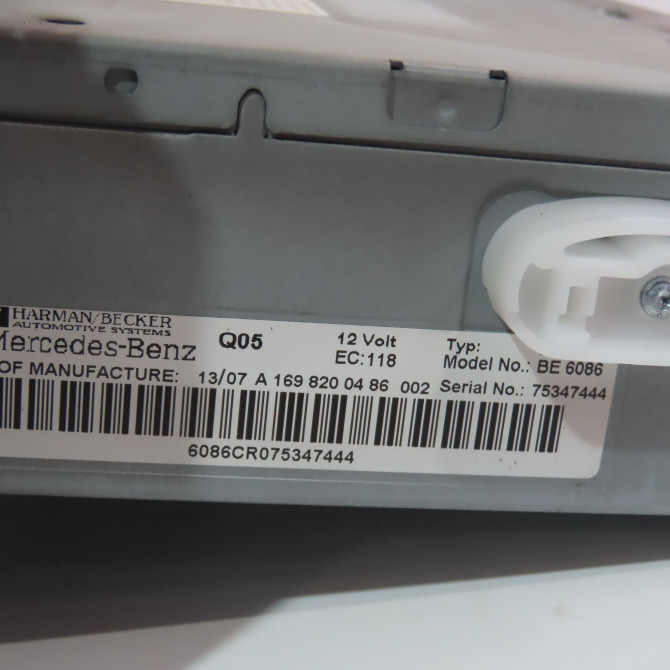 Autoradio occasion  Mercedes-benz CLASSE B Sports Tourer (W245) B 180 cdi (245.207) (2005-2011) 5 portes   A1698200486  2