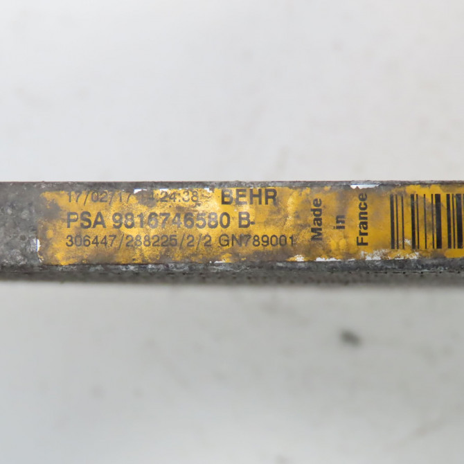 Condenseur clim occasion  Citroën C4 GRAND PICASSO II (DA_, DE_) 2.0 bluehdi 150 (2013)   9816746580  2