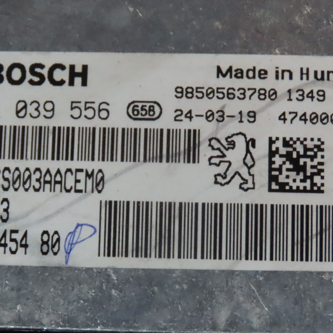 Calculateur moteur occasion  Citroën C3 AIRCROSS II (2R_, 2C_) 1.5 bluehdi 110 (2020)   9856345480  3