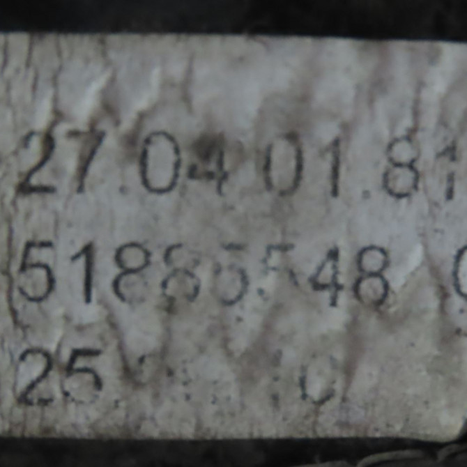 Feu arrière gauche occasion  Fiat 500 (312_) 1.2 (312axa1a) (2007) 3 portes   51885548  3