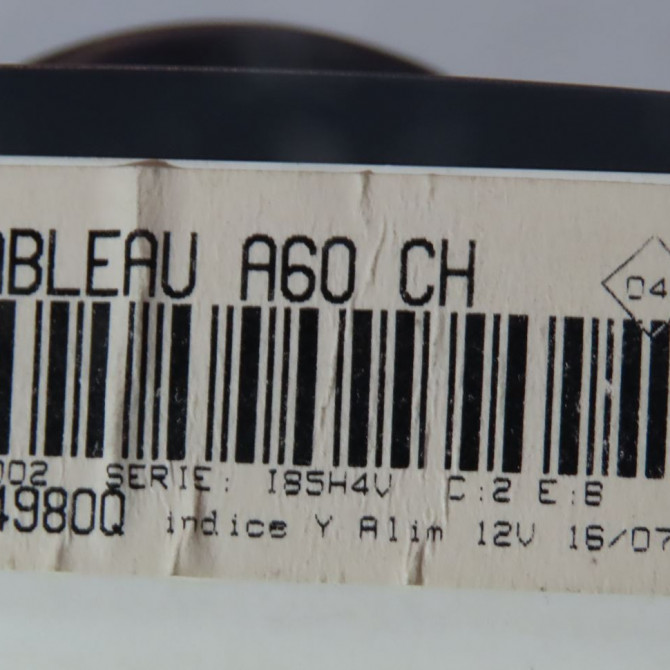 Commande de chauffage occasion  Renault CLIO II (BB_, CB_) 1.2 (bb0a, bb0f, bb10, bb1k, bb28, bb2d, bb2h, cb0a,... (1998-2010) 5 portes   7701047547  3