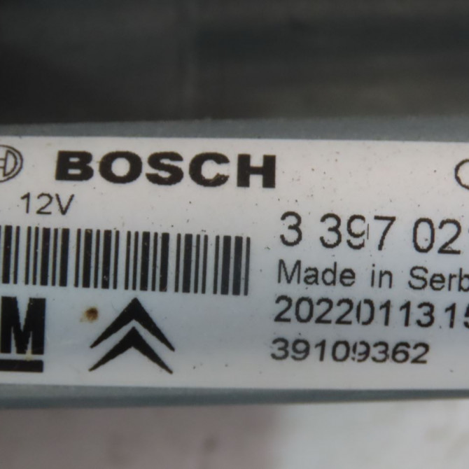 Moteur essuie-glace avant occasion  Citroën C3 AIRCROSS II (2R_, 2C_) 1.2 puretech 110 (2rhnzb, 2rhnzw, 2rhnpx, 2rhnpj) (2017)   YQ00140880  2