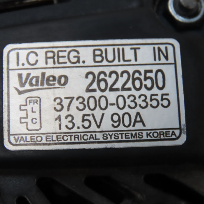 Alternateur occasion  Hyundai I20 II (GB, IB) 1.2 (2014)   3730003355  2