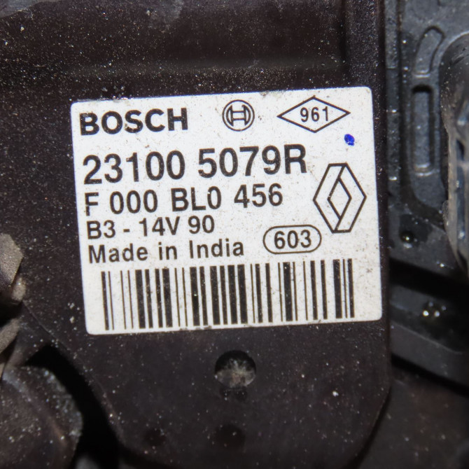 Alternateur occasion  Renault TWINGO III (BCM_, BCA_) 1.0 sce 70 (2014) 5 portes   231005079R  2