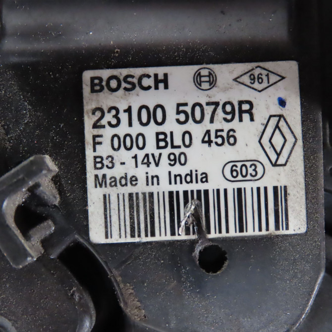 Alternateur occasion  Renault TWINGO III (BCM_, BCA_) 1.0 sce 70 (2014) 5 portes   231005079R  2