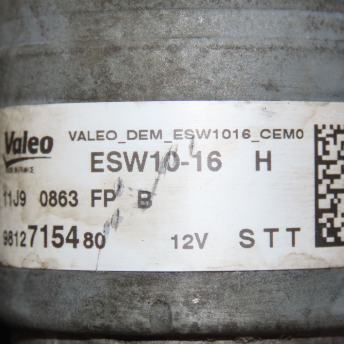 Démarreur occasion  Opel CORSA F 1.2 (68) (2019)   9812715480  2