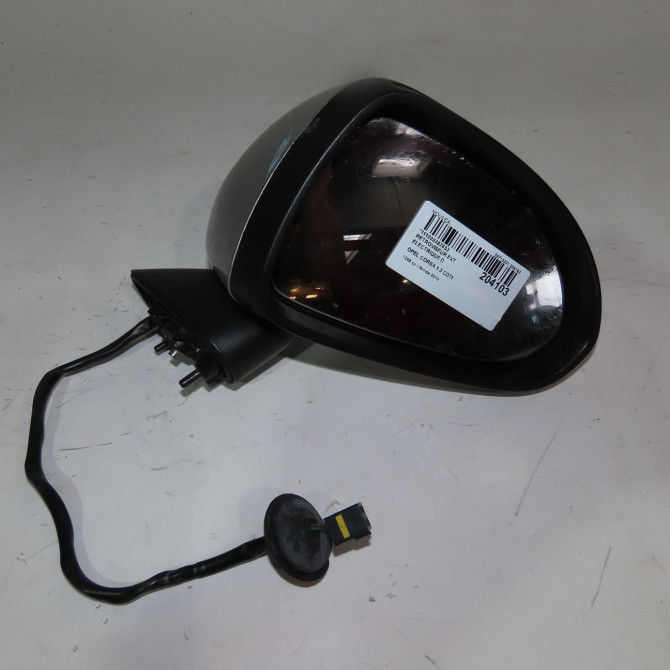 Retroviseur exterieur electrique droit occasion  Opel CORSA D (S07) 1.3 cdti (l08, l68) (2006-2014) 5 portes   13187618  1