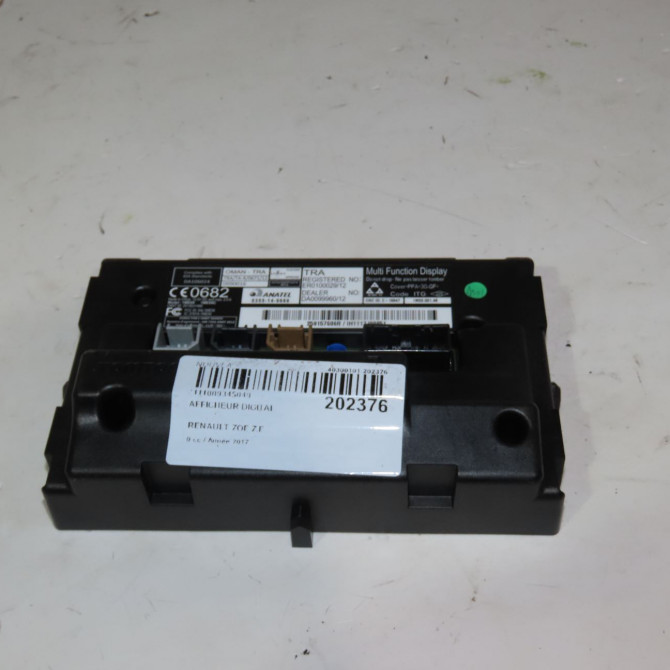 Afficheur digital occasion  Renault ZOE (BFM_) Zoe (2012)   259157606R  3