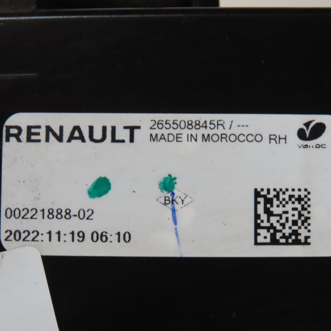Feu arrière intérieur droit occasion  Renault MEGANE E-TECH SUV Ev60 (2021)   265508845R  2