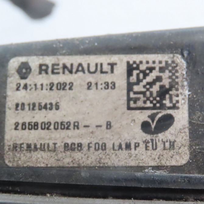 Feu de pare-choc  arg occasion  Renault MEGANE E-TECH SUV Ev60 (2021)   265802052R  2