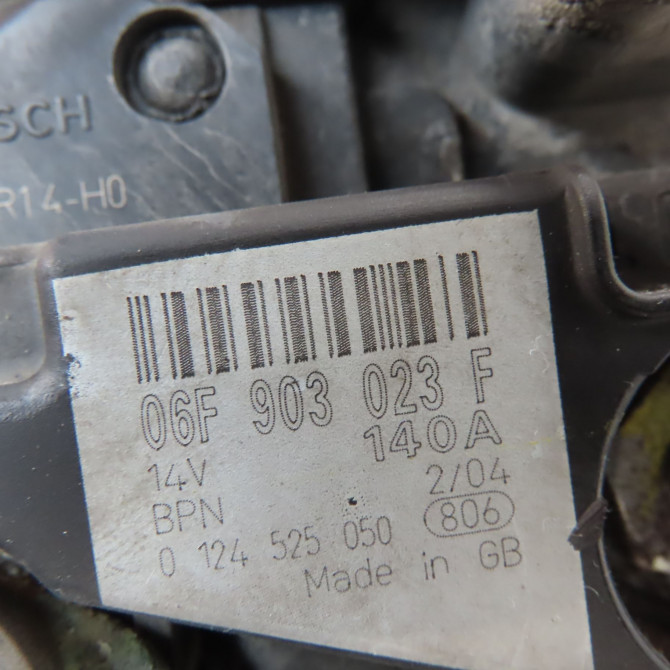 Alternateur occasion  Volkswagen vw GOLF V (1K1) 1.9 tdi (2003-2008) 5 portes   6F903023F  2