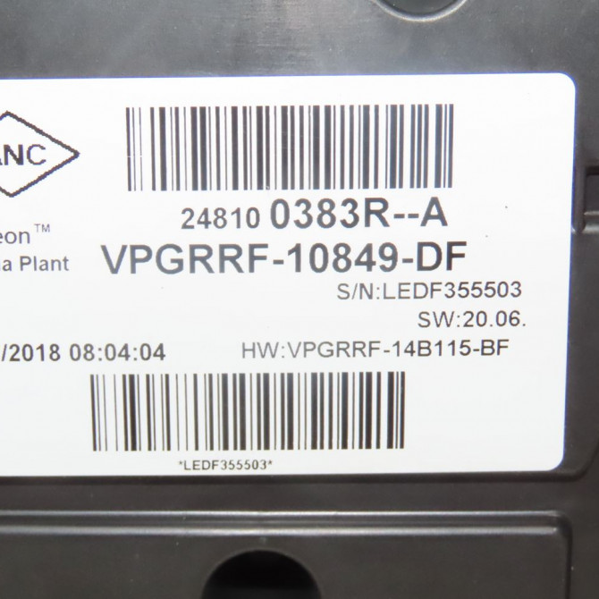 Bloc compteurs occasion  Renault CLIO IV (BH_) 1.5 dci 75 (2012) 5 portes   248100383R  2