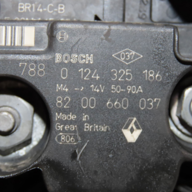 Alternateur occasion  Renault TWINGO II (CN0_) 1.2 16v (cn0k, cn0v) (2007) 3 portes   8200718724  2