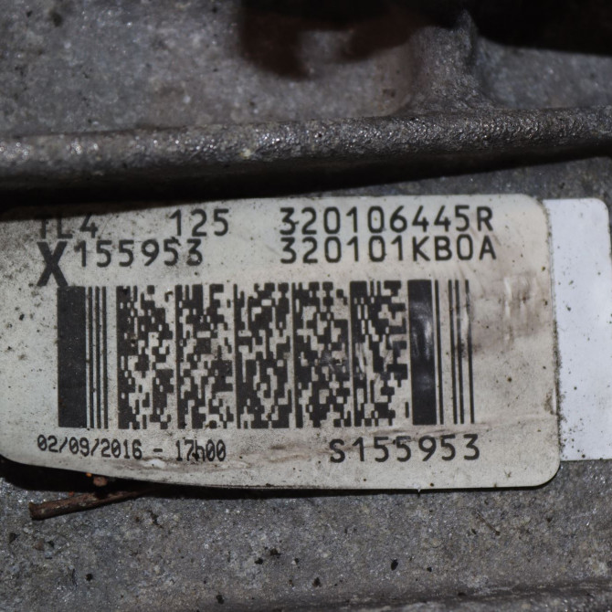 Boîte à vitesse mecanique occasion  Nissan JUKE (F15) 1.5 dci (2010) 5 portes   TL4125  2