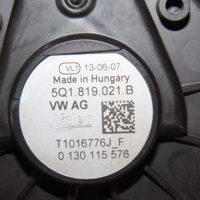 Moteur ventilateur chauffage occasion  Volkswagen vw GOLF VII (5G1, BQ1, BE1, BE2) 1.6 tdi (2012-2017)   5Q1819021B  2
