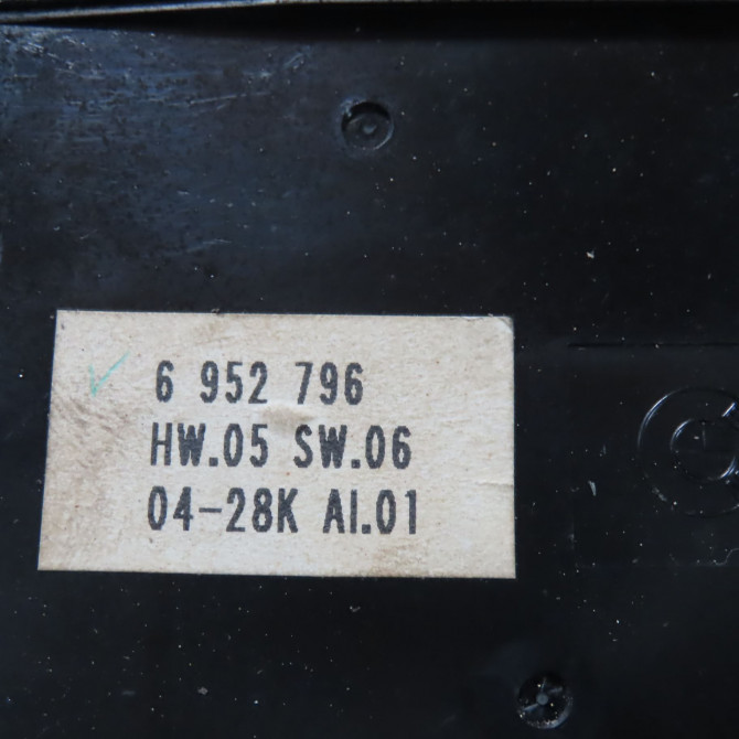 Commande lève-glace porte avant gauche occasion  Bmw X5 (E53) 3.0 d (2001-2003)   61316952796  2