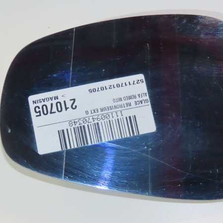 Glace  retroviseur exterieur gauche occasion  Alfa romeo MITO (955_) 1.3 multijet (955axp1a, 955ayc1a) (2009-2018) 3 portes   71752065 