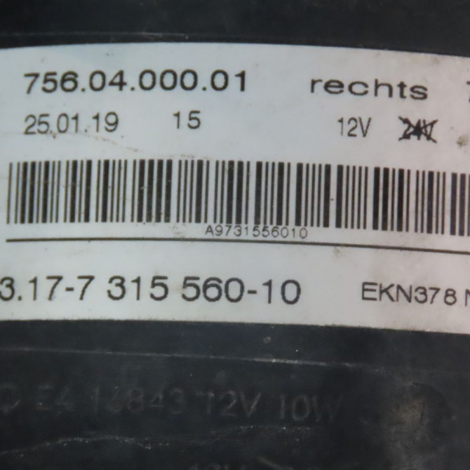 Phare antibrouillard avant droit occasion  Bmw 2 Coupé (F22, F87) 218 i (2015)   63177315560  3