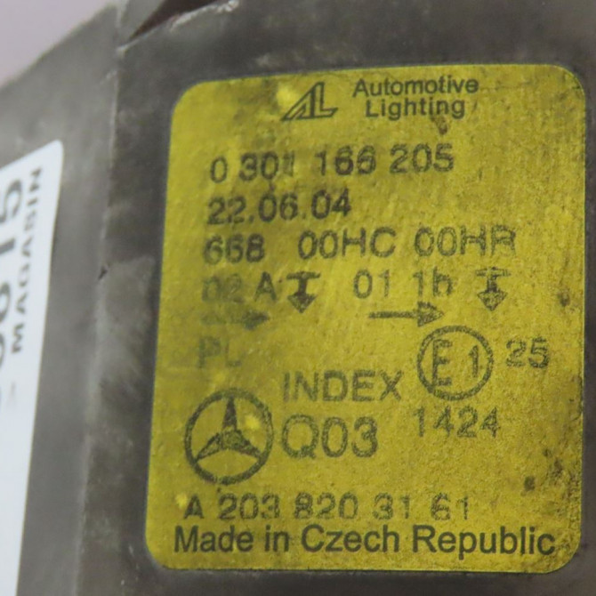 Phare gauche occasion  Mercedes-benz CLASSE C T-Model (S203) C 200 cdi (203.207) (2003-2007)   2038203161  2