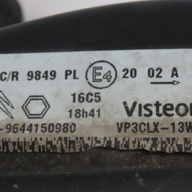 Phare gauche occasion  Peugeot PARTNER Monospace (5_, G_) 2.0 hdi (2000-2008) 3 portes   6204AX  2