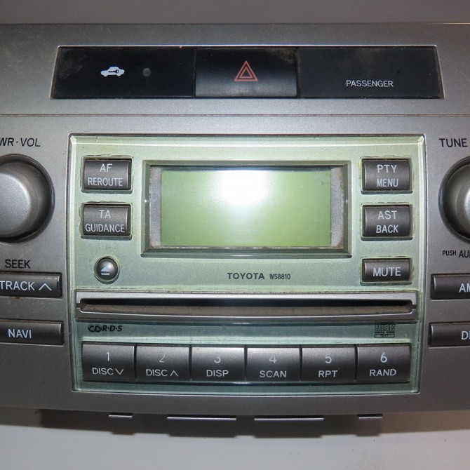 Autoradio occasion  Toyota COROLLA Verso (ZER_, ZZE12_, R1_) 2.0 d-4d (cur10_) (2004-2009)   861200F010  1