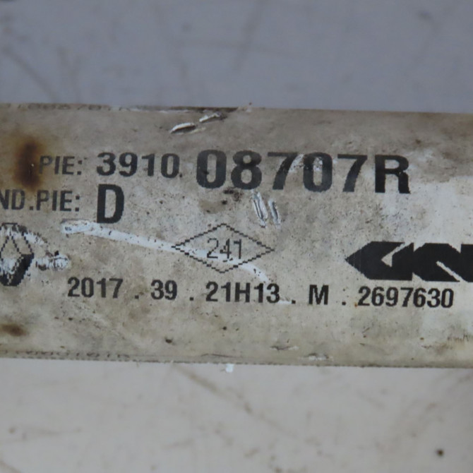 Transmission avant droite occasion  Renault MEGANE IV 3/5 portes (B9A/M/N_) 1.5 dci 90 (b9a1) (2015)   391008707R  2