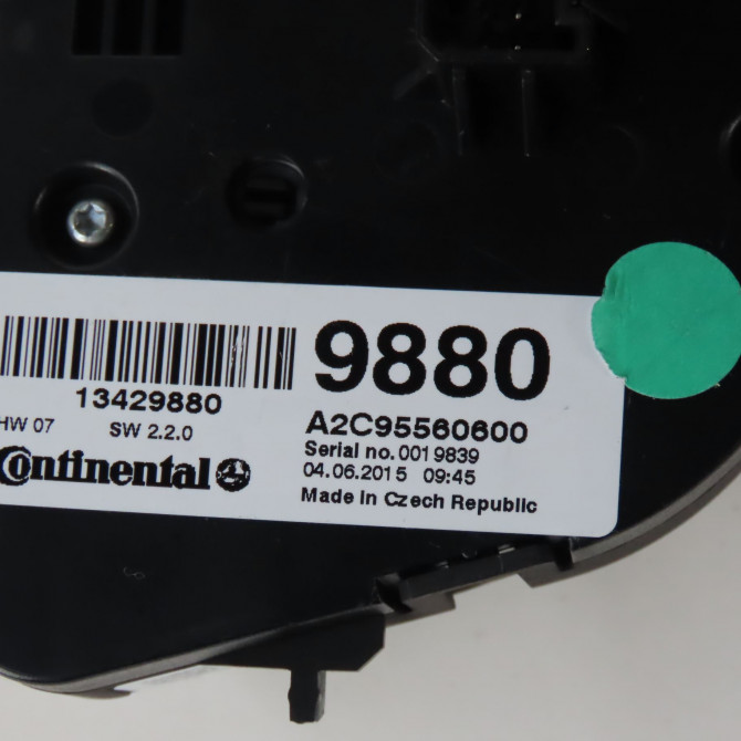 Commande de chauffage occasion  Opel MOKKA / MOKKA X (J13) 1.4 (_76) (2013)   13429880  2