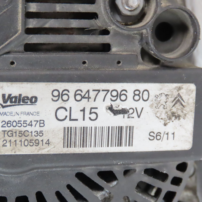 Alternateur occasion  Citroën C4 II (NC_) 1.6 hdi 90 (2009) 5 portes   9664779680  2