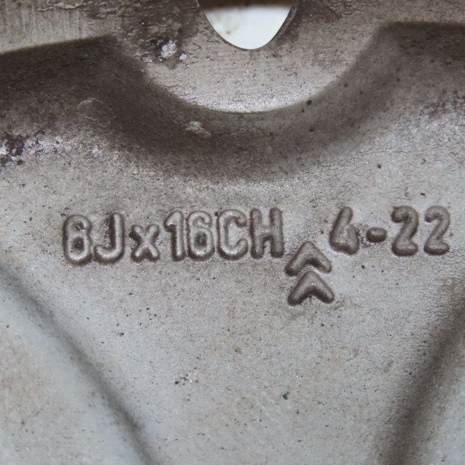 Jante aluminium occasion  Citroën C3 II (SC_) 1.6 hdi (2009-2016) 5 portes   9687753077  3