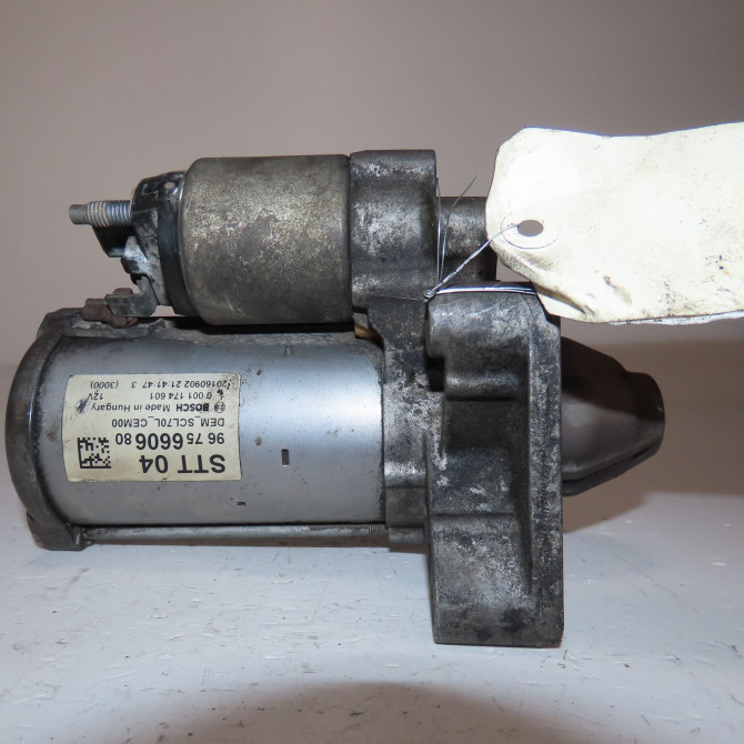 Démarreur occasion  Ds DS 3 (SA_) 1.6 bluehdi 100 (2015-2019)   9675660680  1