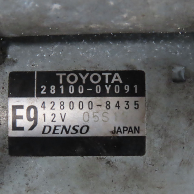 Démarreur occasion  Toyota YARIS (_P13_) 1.3 (nsp130_) (2011)   281000Y091  2