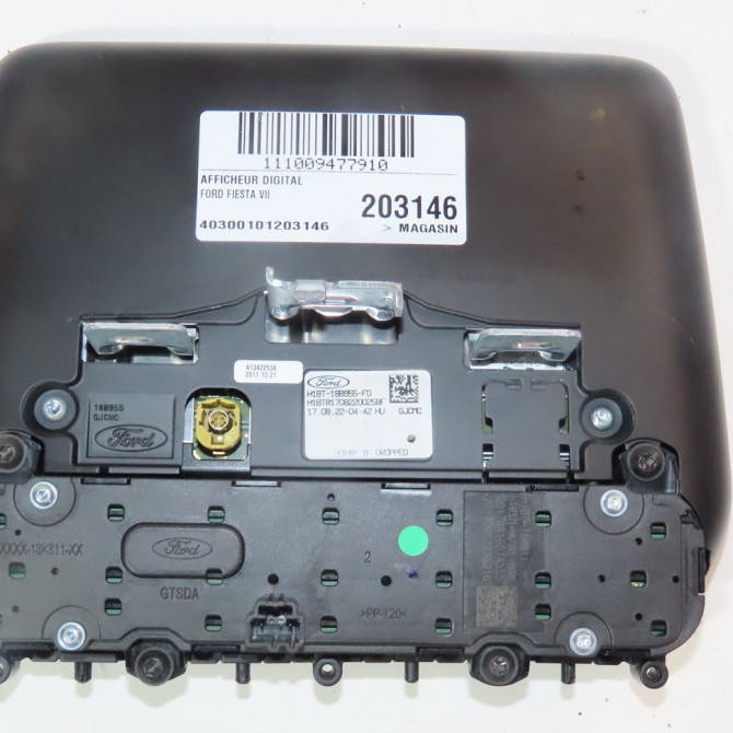 Afficheur digital occasion  Ford FIESTA VII (HJ, HF) 1.5 tdci (2017)   2303604  2