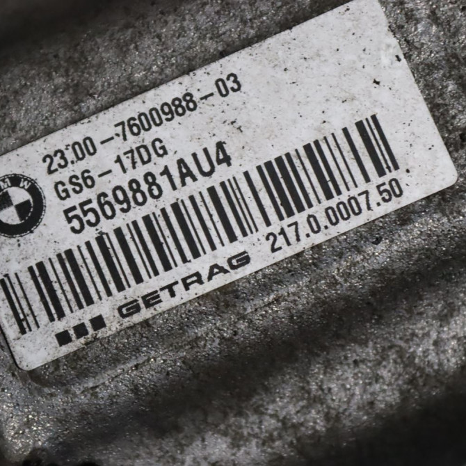 Boîte à vitesse mecanique occasion  Bmw 1 (F20) 118 d (2011-2015)   GETRAG-BF2  2