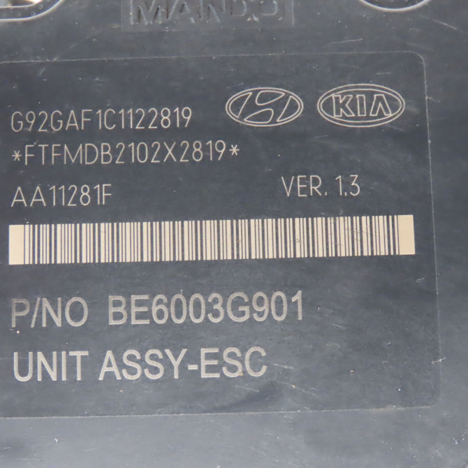 Unité hydraulique ABS occasion  Kia RIO III (UB) 1.25 cvvt (2011-2017)   589201W500  2