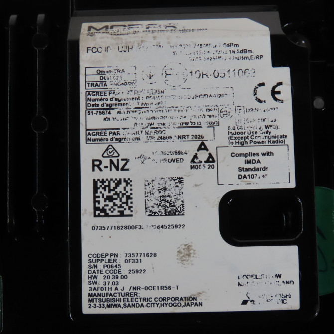 Autoradio occasion  Fiat DUCATO Camion plate-forme/Châssis (250_) 140 multijet 2,2 d (2021)   735771628  2