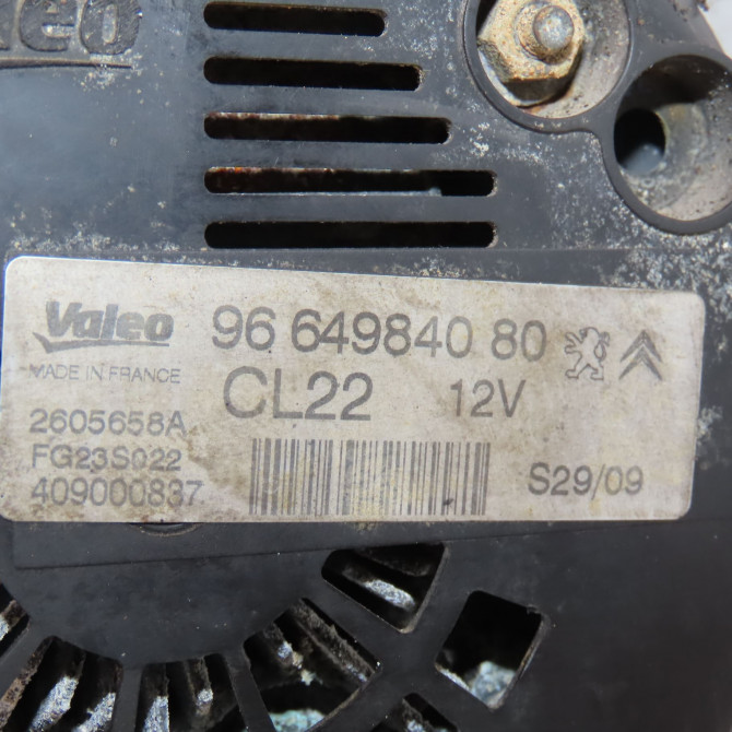 Alternateur occasion  Peugeot 407 Coupé (6C_) 3.0 hdi (2009)   9664984080  2