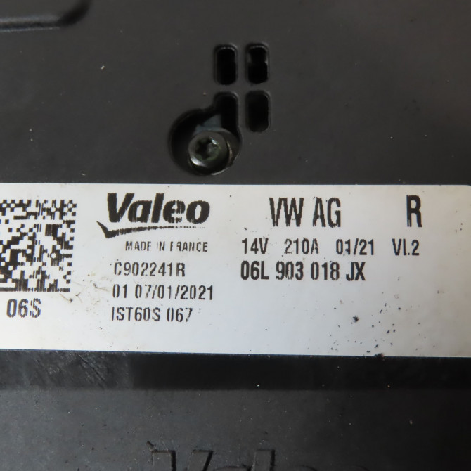 Alternateur occasion  Audi A4 B9 (8W2, 8WC) 35 tfsi mild hybrid (2018)   6L903018JX  2