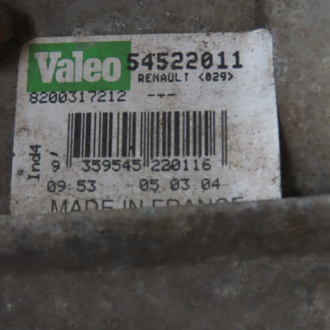 Moteur essuie-glace avant occasion  Renault LAGUNA II (BG0/1_) 1.8 16v (bg04, bg0b, bg0c, bg0v) (2001-2005)   8200317212  2
