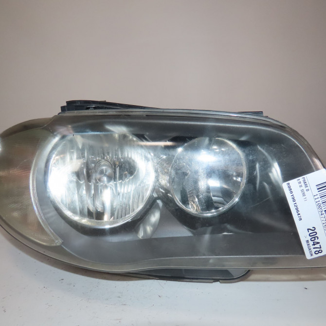 Phare droit occasion  Bmw 1 (E87) 116 i (2004-2011)   63127193388  1